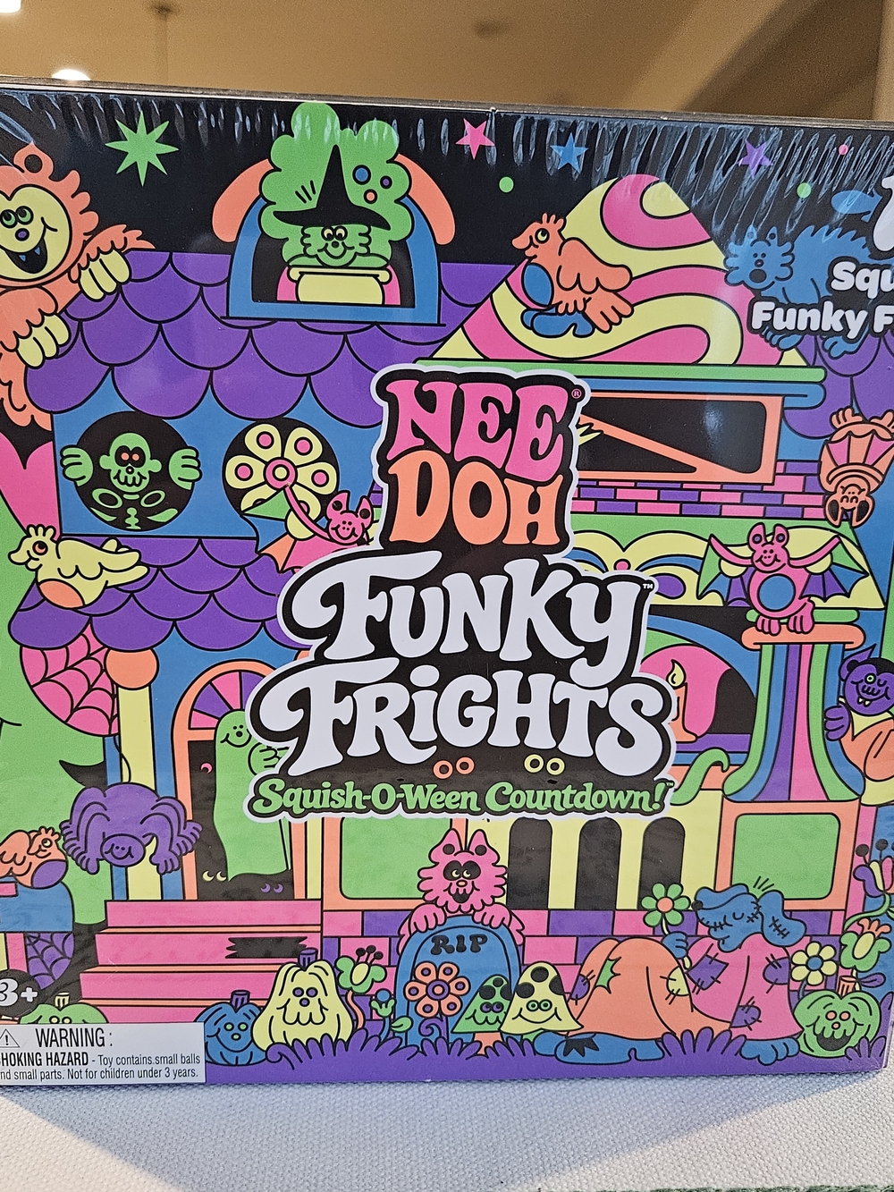 NeeDoh Funky Frights Kids Squish-O-Ween Countdown - Multicolor